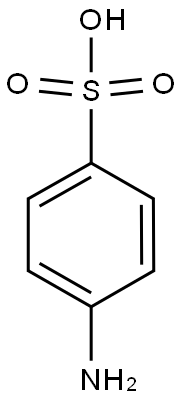 4-aminobenzene-1-sulfonic acid 结构式