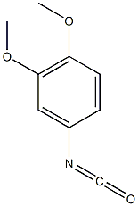 4-isocyanato-1,2-dimethoxybenzene 结构式