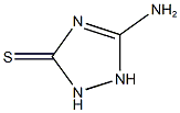 5-amino-2,3-dihydro-1H-1,2,4-triazole-3-thione 结构式