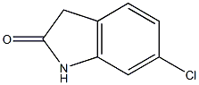 6-chloro-2,3-dihydro-1H-indol-2-one 结构式