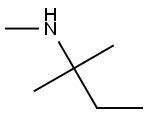 methyl(2-methylbutan-2-yl)amine 结构式