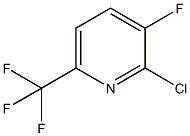 2-氯-3-氟-6-三氟甲基吡啶 结构式