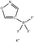 Potassium isoxazole-4-trifluoroborate 结构式