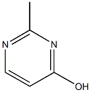 2-methylpyrimidin-4-ol 结构式