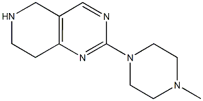 2-(4-METHYLPIPERAZIN-1-YL)-5,6,7,8-TETRAHYDROPYRIDO[4,3-D]PYRIMIDINE 结构式