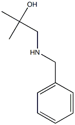 1-Benzylamino-2-methyl-propan-2-ol 结构式