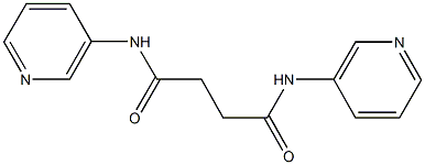 N,N'-dipyridin-3-ylsuccinamide 结构式