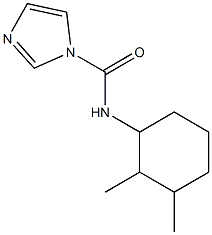 N-(2,3-dimethylcyclohexyl)-1H-imidazole-1-carboxamide 结构式