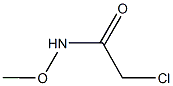 2-chloro-N-methoxyacetamide 结构式