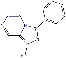 3-phenylimidazo[1,5-a]pyrazin-1-ol 结构式