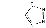 5-tert-butyl-1H-tetrazole 结构式