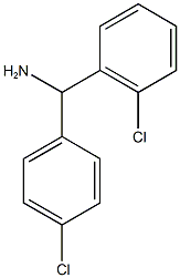 (2-chlorophenyl)(4-chlorophenyl)methanamine 结构式