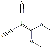 (dimethoxymethylene)malononitrile 结构式