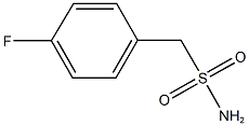 1-(4-fluorophenyl)methanesulfonamide 结构式