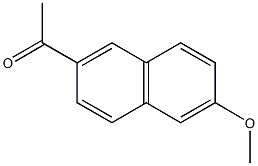 1-(6-methoxynaphthalen-2-yl)ethan-1-one 结构式