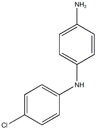 1-N-(4-chlorophenyl)benzene-1,4-diamine 结构式