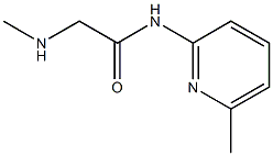 2-(methylamino)-N-(6-methylpyridin-2-yl)acetamide 结构式