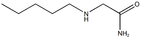 2-(pentylamino)acetamide 结构式