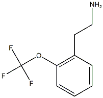 2-[2-(trifluoromethoxy)phenyl]ethan-1-amine 结构式