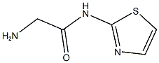 2-amino-N-1,3-thiazol-2-ylacetamide 结构式