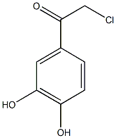 2-chloro-1-(3,4-dihydroxyphenyl)ethan-1-one 结构式