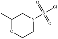 2-methylmorpholine-4-sulfonyl chloride 结构式