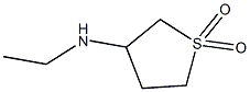 3-(ethylamino)-1$l^{6}-thiolane-1,1-dione 结构式