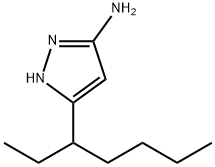 3-(heptan-3-yl)-1H-pyrazol-5-amine 结构式