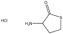 3-aminothiolan-2-one hydrochloride 结构式