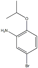 5-bromo-2-(propan-2-yloxy)aniline 结构式