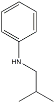 N-(2-methylpropyl)aniline 结构式