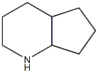 octahydro-1H-cyclopenta[b]pyridine 结构式