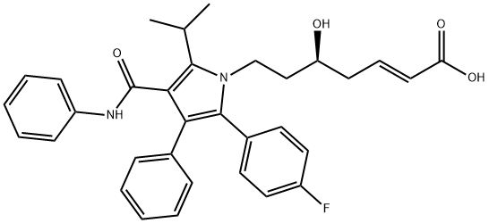 2,3-Dehydroxy Atorvastatin Sodium Salt 结构式