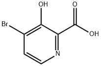 4-溴-3-羟基吡啶甲酸 结构式