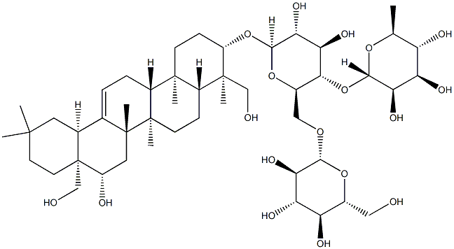 柴胡皂苷 K 结构式