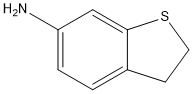 2,3-二氢-1-苯并噻吩-6-胺 结构式
