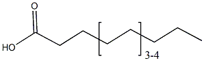 椰油酸 结构式