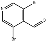 3,5-二溴-4-吡啶甲醛 结构式