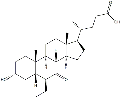 Cholan-24-oic acid,6-ethyl-3-hydroxy-7-oxo-,(3α,5β,6β)-