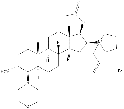 罗库溴铵杂质J 结构式