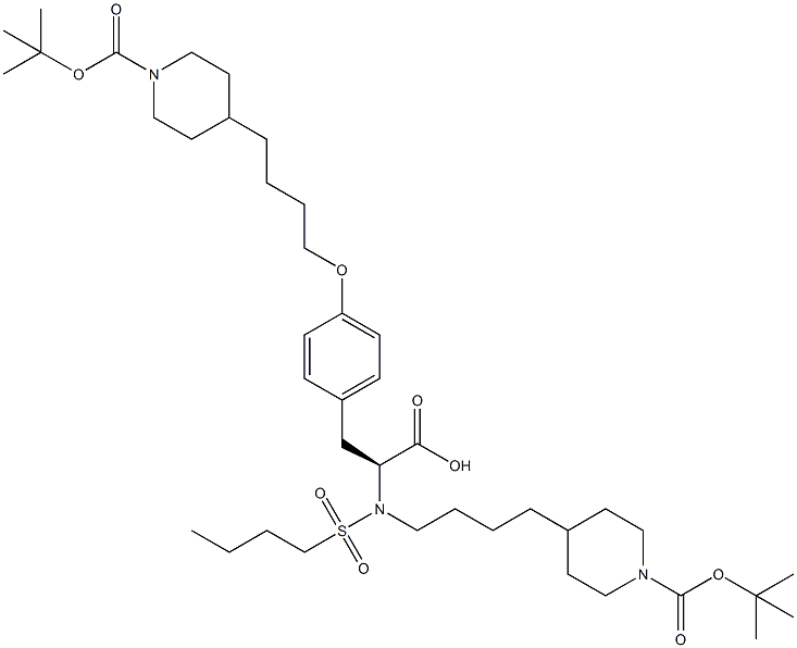 替罗非班-ZZ9 结构式