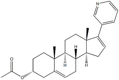 乙酸阿比特龙酯非对映异构体杂质 结构式