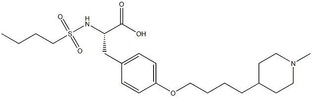 替罗非班-ZZ17 结构式