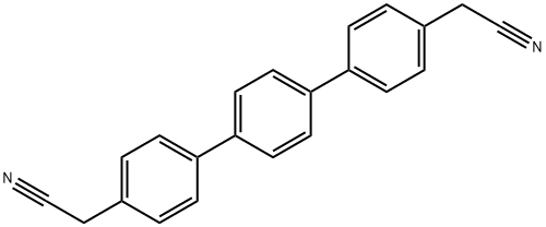 [1,1':4',1''-Terphenyl]-4,4''-diacetonitrile 结构式