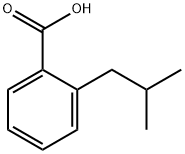2-(2-methylpropyl)benzoic acid 结构式