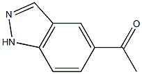 5-Acetyl-1H-indazole 结构式