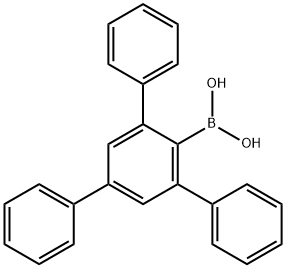 2,4,6-三苯基苯硼酸 结构式