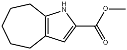 4,5,6,7-Tetrahydro-1H-indole-2-carboxylic acid methyl ester 结构式