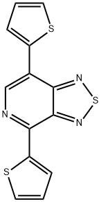 4,7-二(2-噻吩基)噻吩并[3,4-C]吡啶 结构式