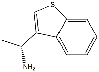 (1R)-1-(1-BENZOTHIOPHEN-3-YL)ETHAN-1-AMINE 结构式